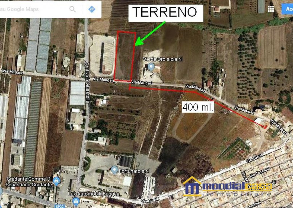 Vendita Terreni Agricoli Pachino - Mercato Ortofrutticolo Località Pachino Campagna
